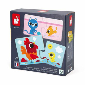 Puzzles Parents et Bébés Animaux