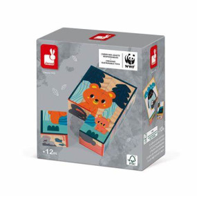 Cubes en bois animaux - Partenariat WWF®