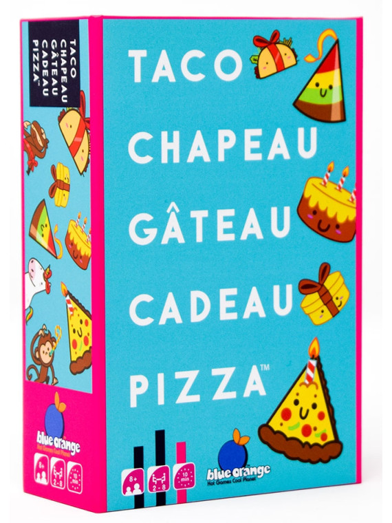 TACO CHAPEAU GÂTEAU CADEAU PIZZA