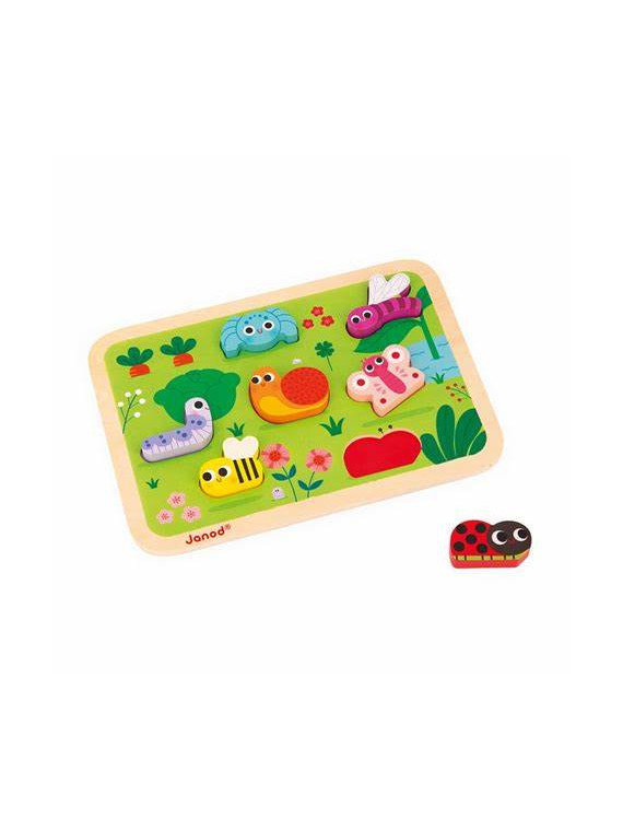 Chunky Puzzle Jardin 7 pièces