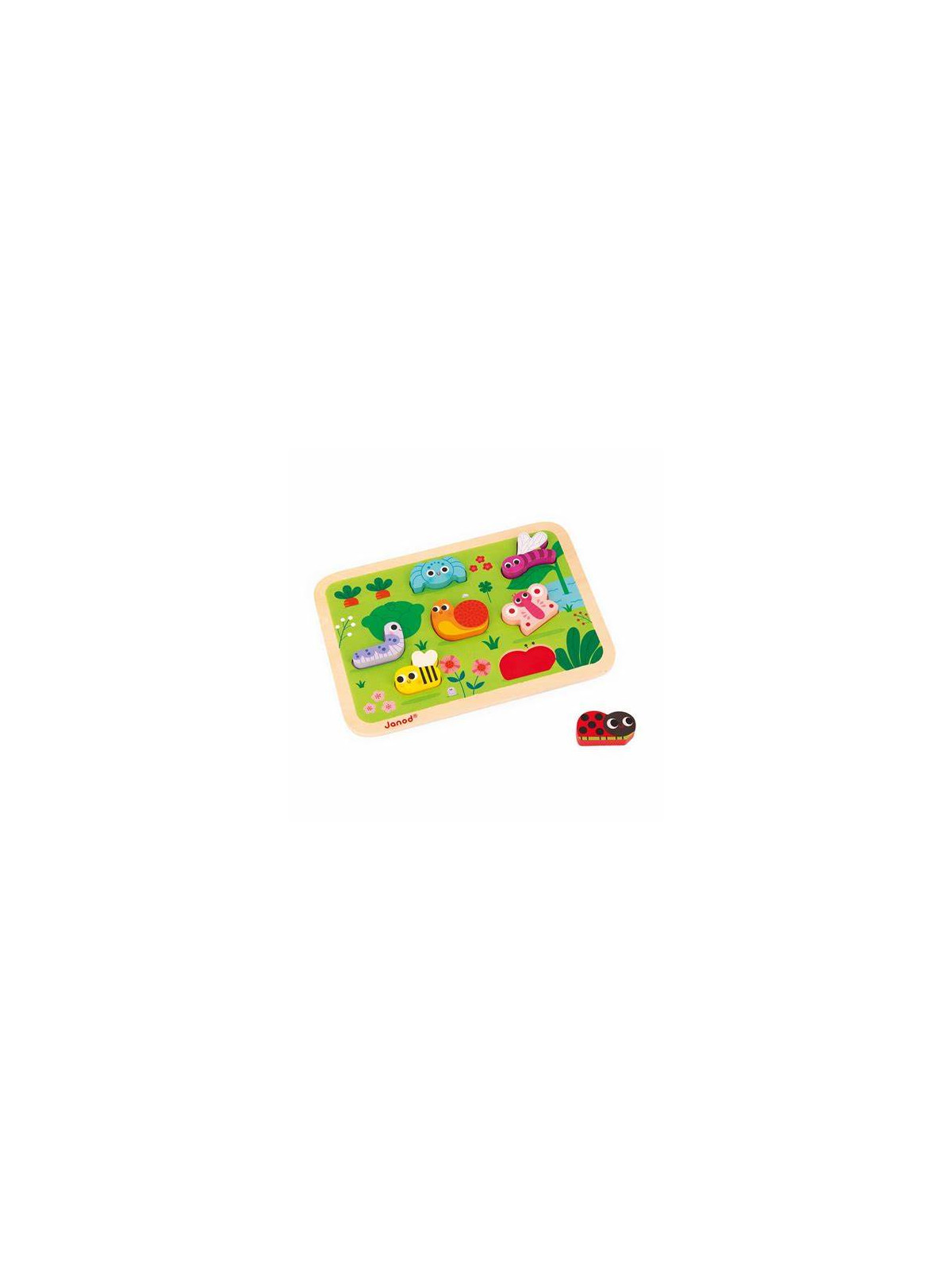 Chunky Puzzle Jardin 7 pièces