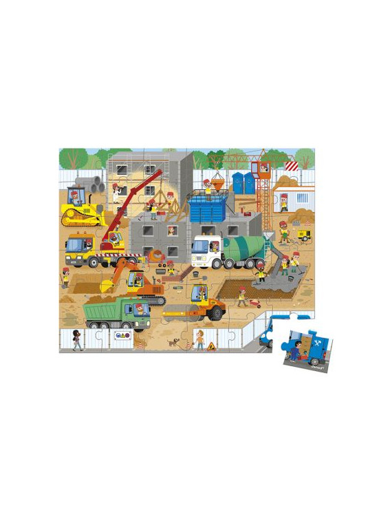 Puzzle Chantier 36 pièces