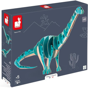 Puzzle en Volume le diplodocus