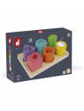 Puzzle 6 cubes sensoriels I wood (bois)