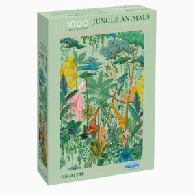 Puzzle JUNGLE ANIMALS