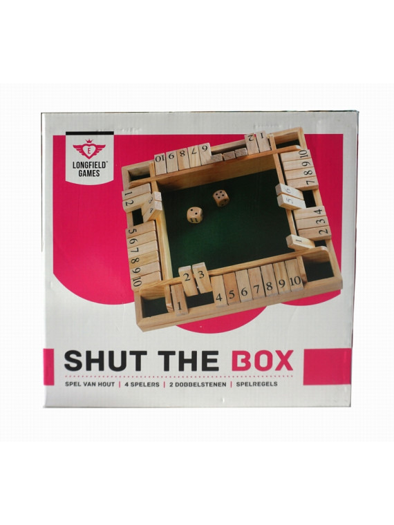 SHUT THE BOX 4 JOUEURS