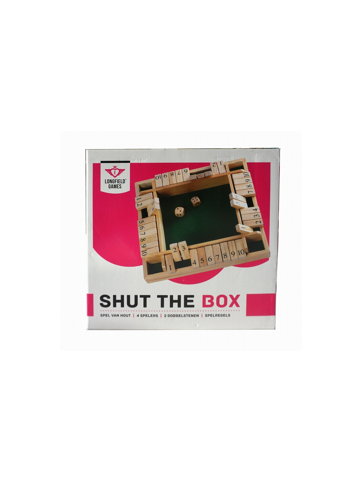 SHUT THE BOX 4 JOUEURS