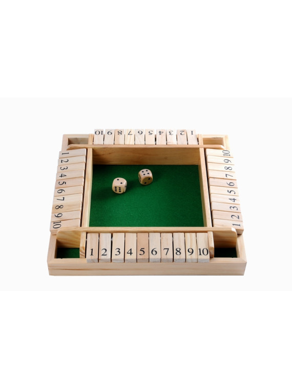 SHUT THE BOX 4 JOUEURS