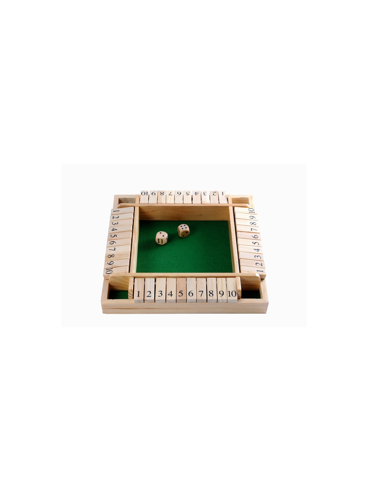 SHUT THE BOX 4 JOUEURS