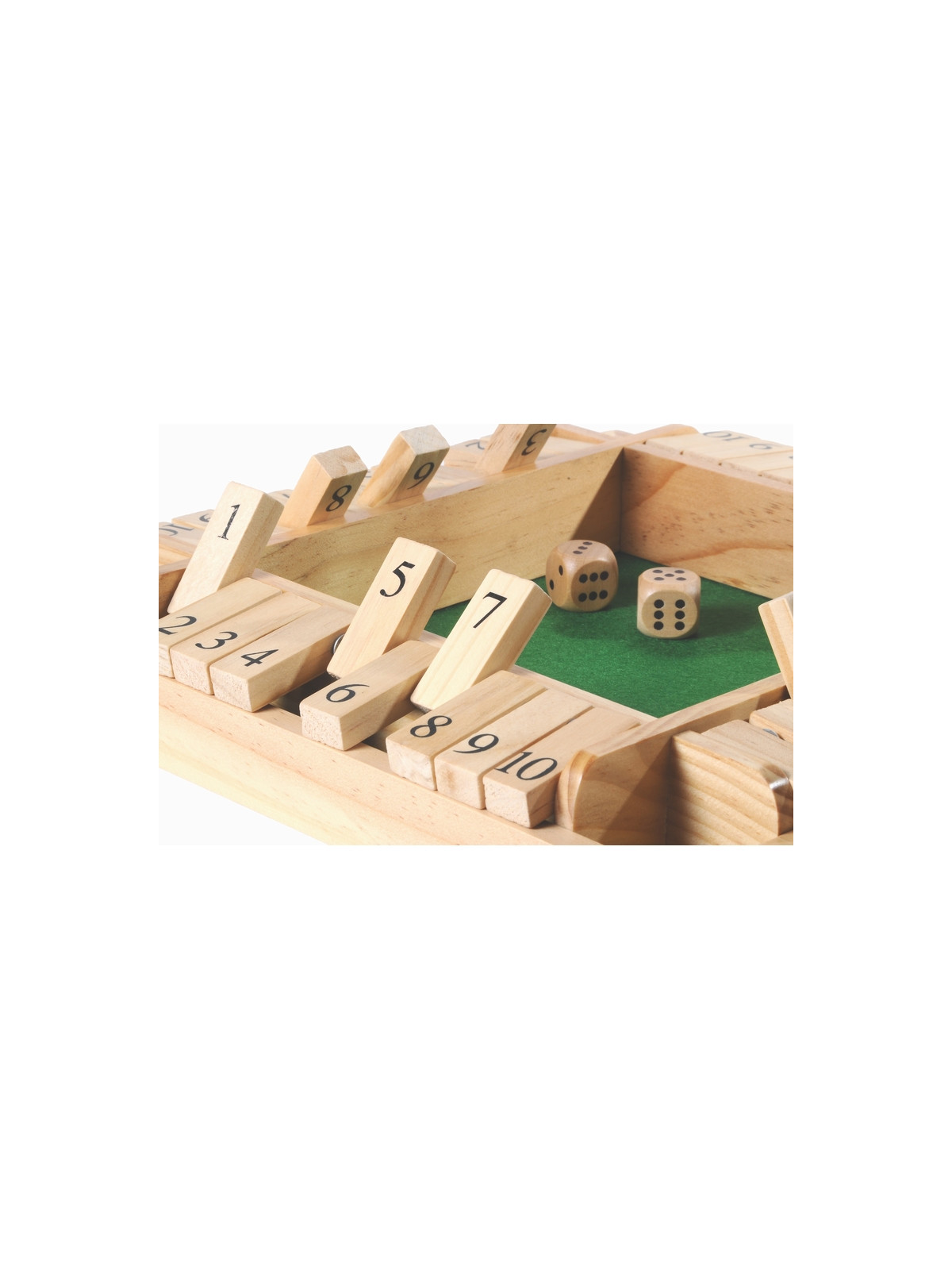 SHUT THE BOX 4 JOUEURS