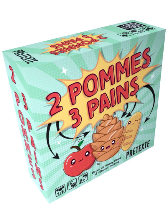 2 pommes 3 pains