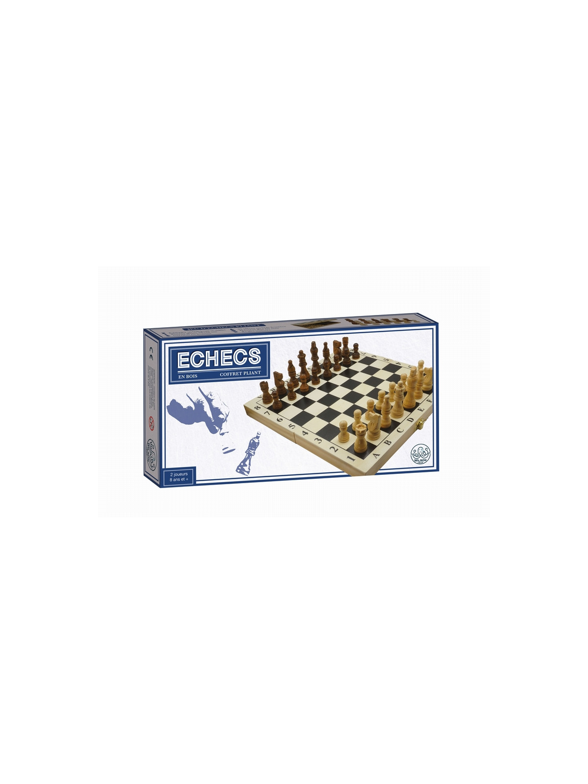 Jeu echecs magnetique pliant