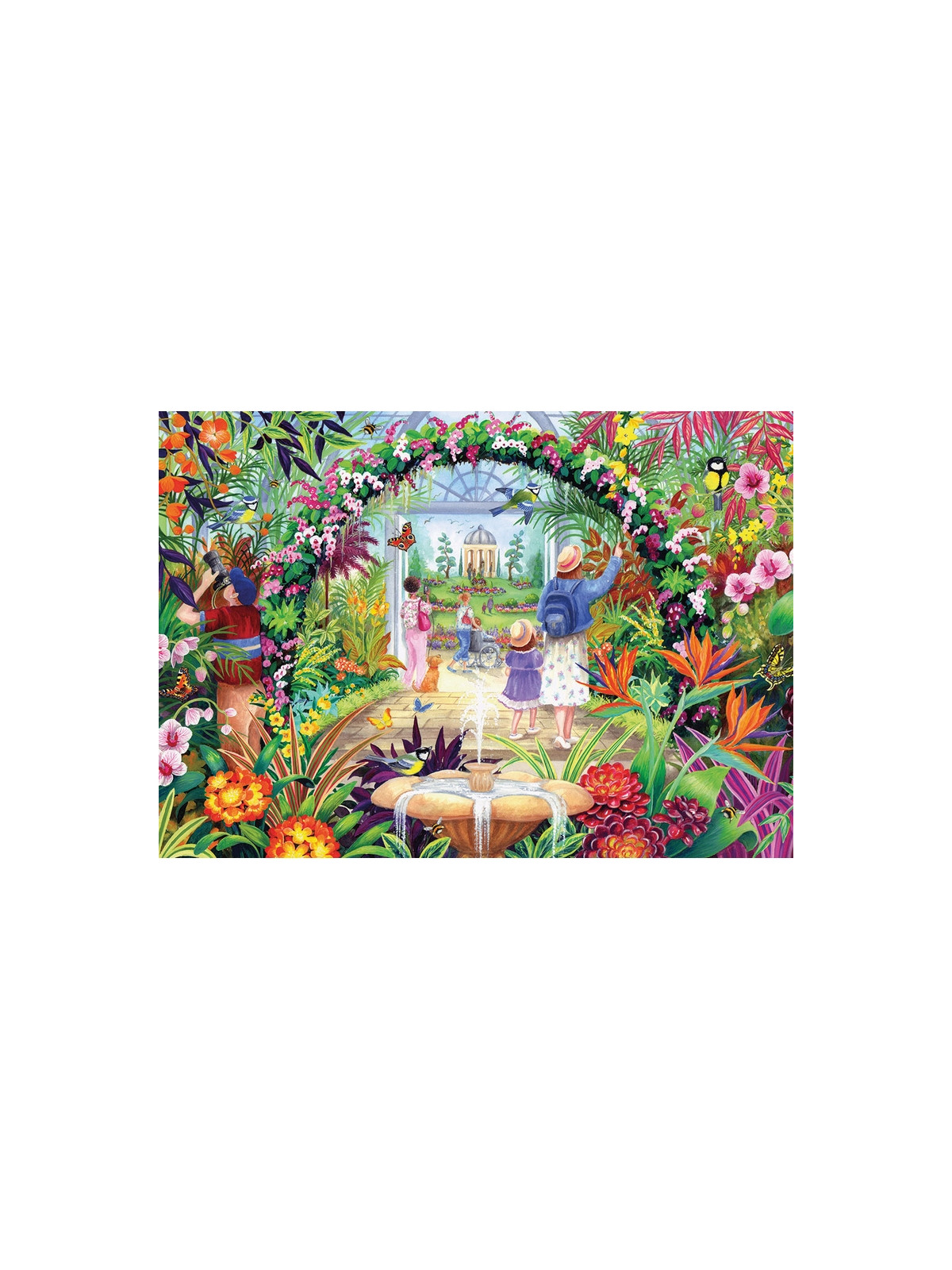 Puzzle BOTANICAL BLOOMS 1000 pieces