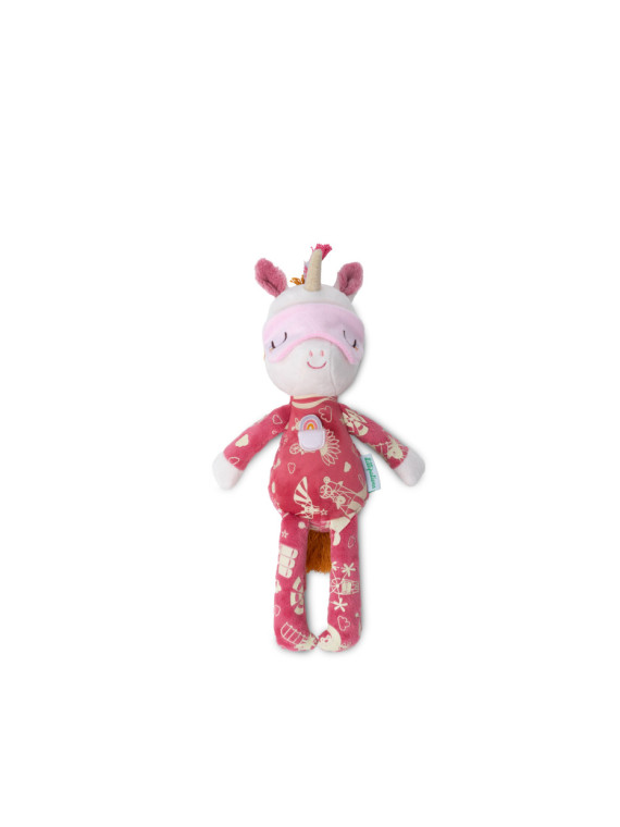 Peluche amie de la nuit Lena la licorne