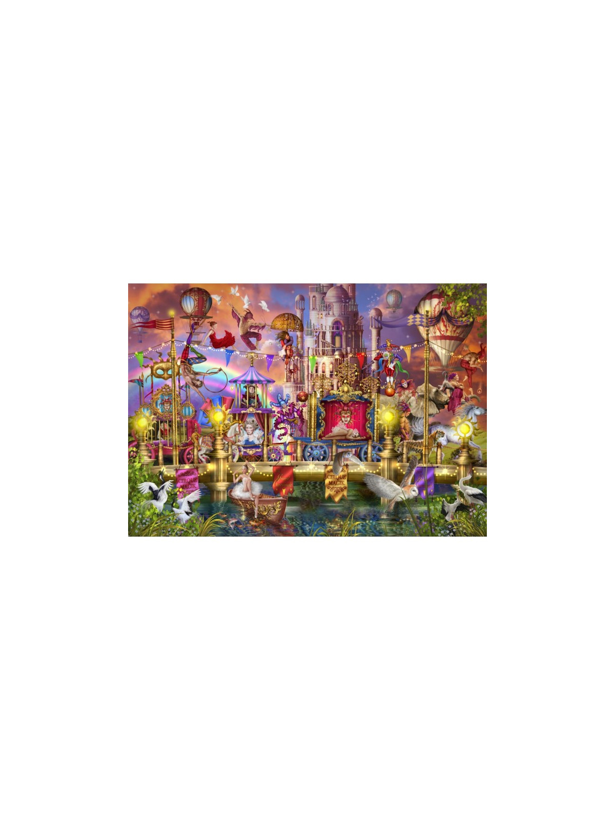 Puzzle 1500 pieces Magic Circus Parade