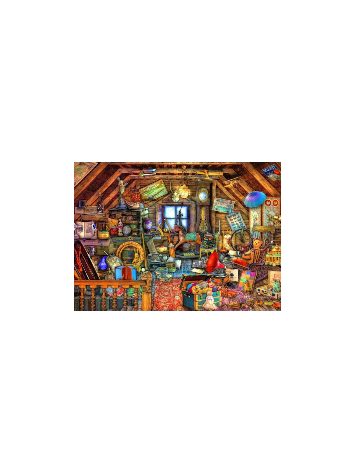 Puzzle 1000 pieces Aimee Stewart - Hidden Object Attic