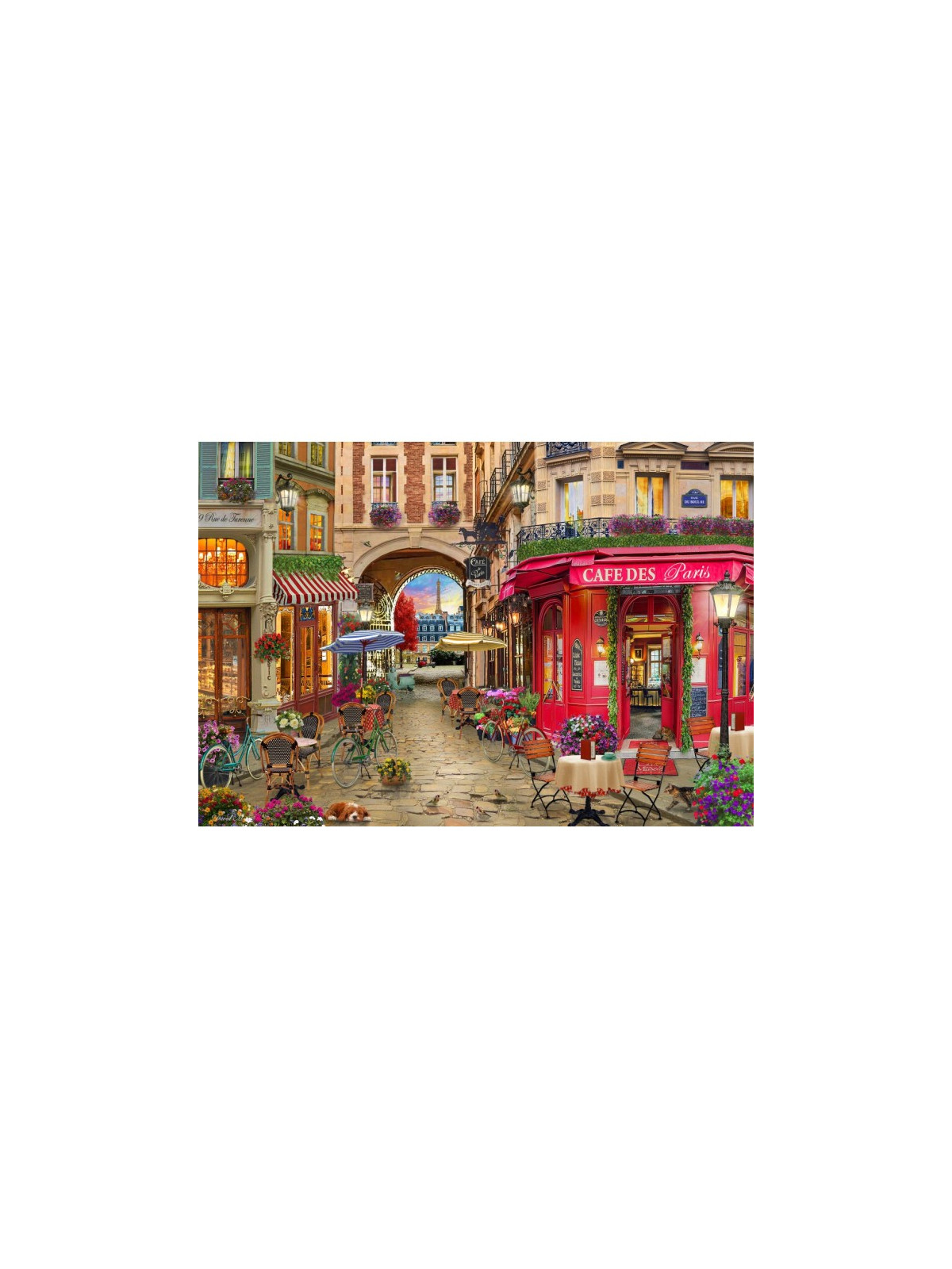 Puzzle 1000 pieces Cafe des Paris