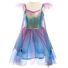 Deguisement Costumes - Robe papillon - Blue/Purple 5/6 ans