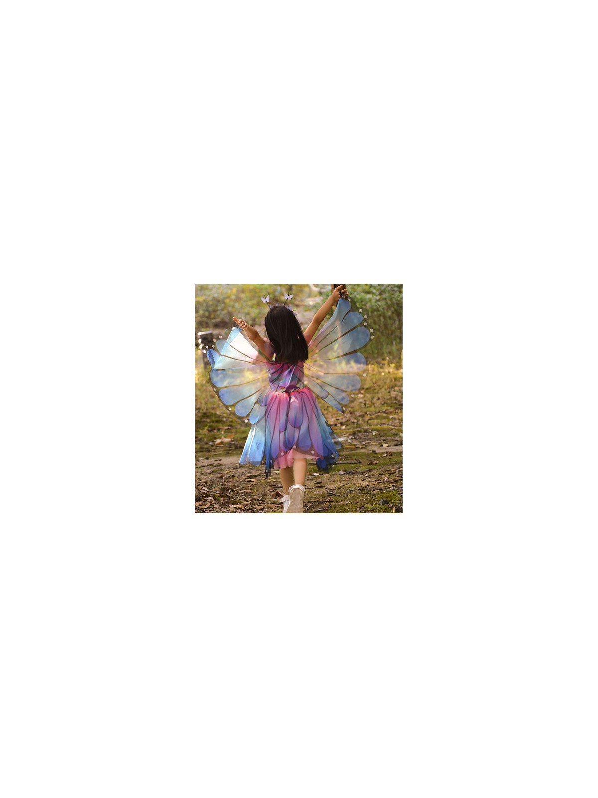 Deguisement Costumes - Robe papillon - Blue/Purple 5/6 ans