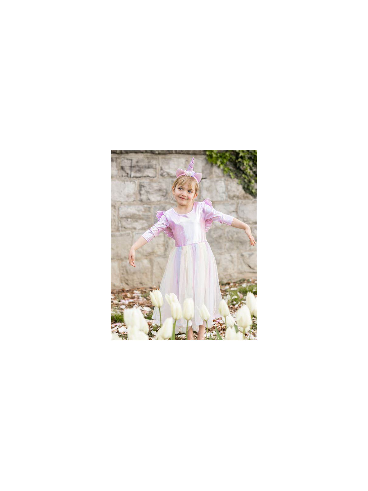 Déguisement robe Alicorn & Coiffe 5/6 ans