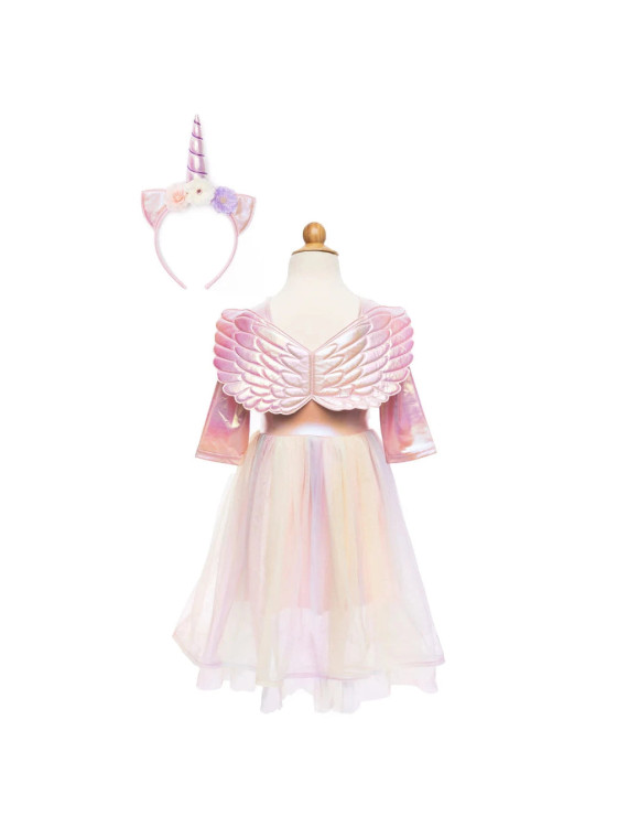 Déguisement robe Alicorn & Coiffe 5/6 ans