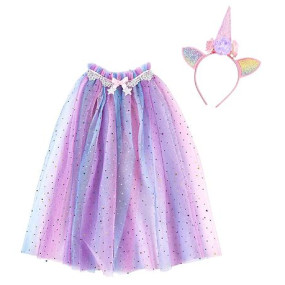 Costume - Rainbow Unicorn - Multicolour 4/6 ans