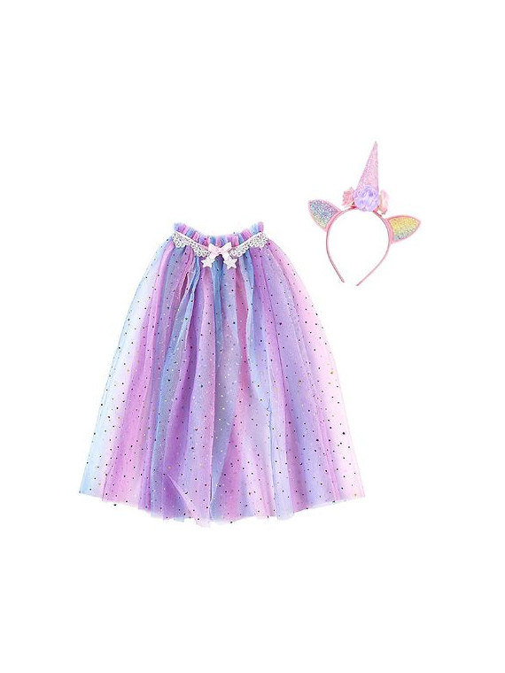 Costume - Rainbow Unicorn - Multicolour 4/6 ans