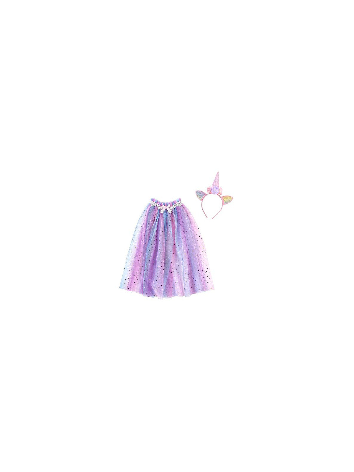 Costume - Rainbow Unicorn - Multicolour 4/6 ans