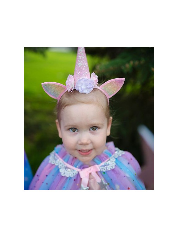 Costume - Rainbow Unicorn - Multicolour 4/6 ans