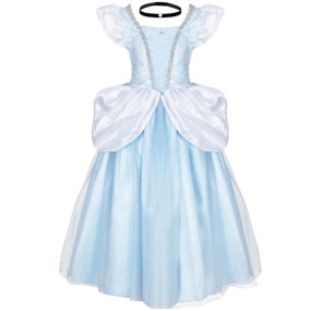 Costumes - Cendrillon - Bleu Clair 5/6 ans