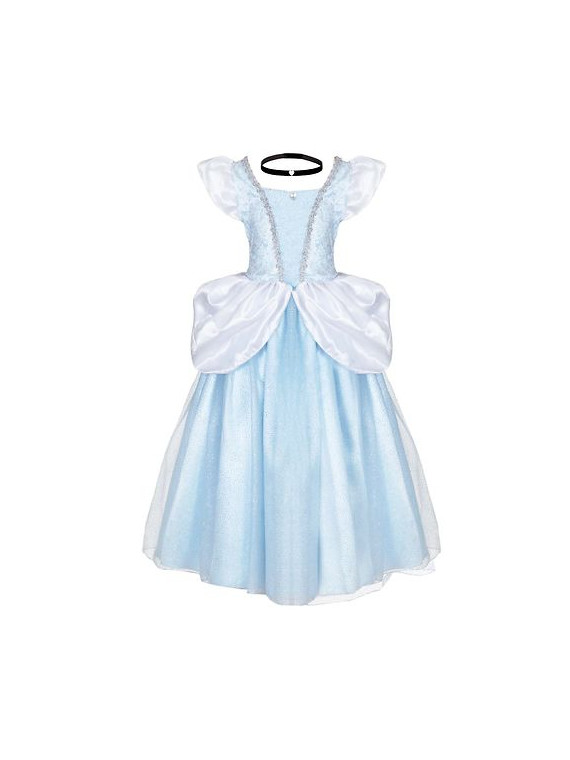 Costumes - Cendrillon - Bleu Clair 5/6 ans