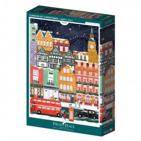 Puzzle Londres à Noël 1000 pieces