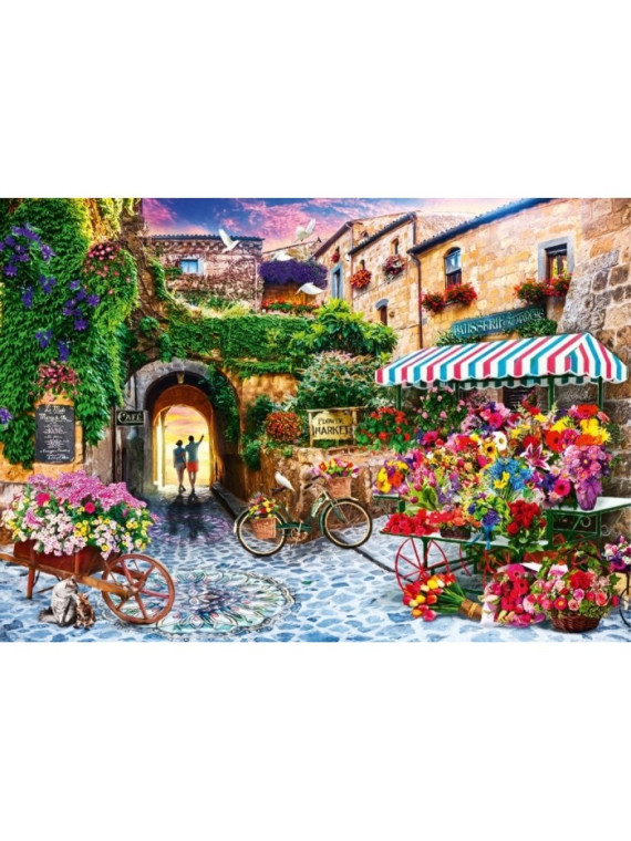 Puzzle 1000 pieces the Flower Market