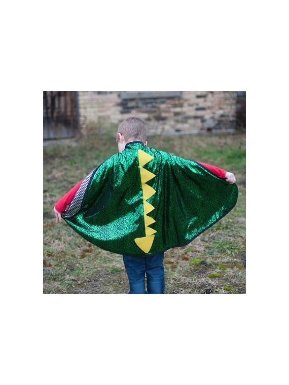 Cape réversible chevalier dragon 5-6 ans