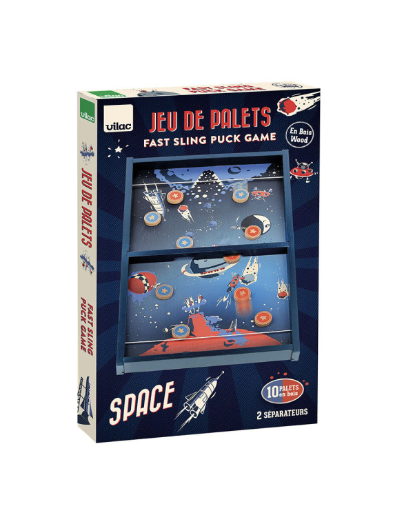 Jeu de palets de l'espace