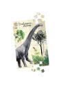 Coffret de 3 puzzles dinosaures avec posters