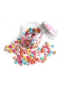 Pot perles lettres  Multicolore