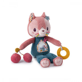 Peluche d'activités Jeanne le chat