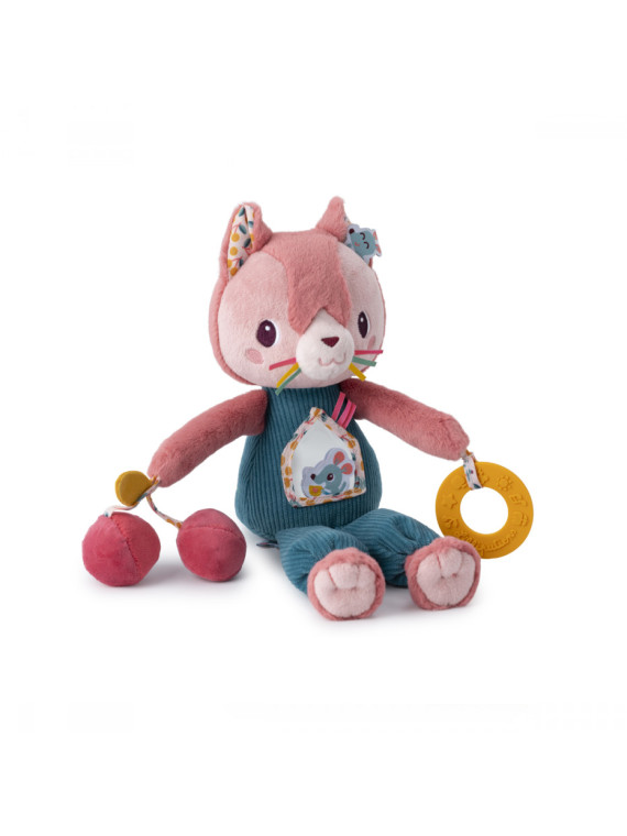 Peluche d'activités Jeanne le chat