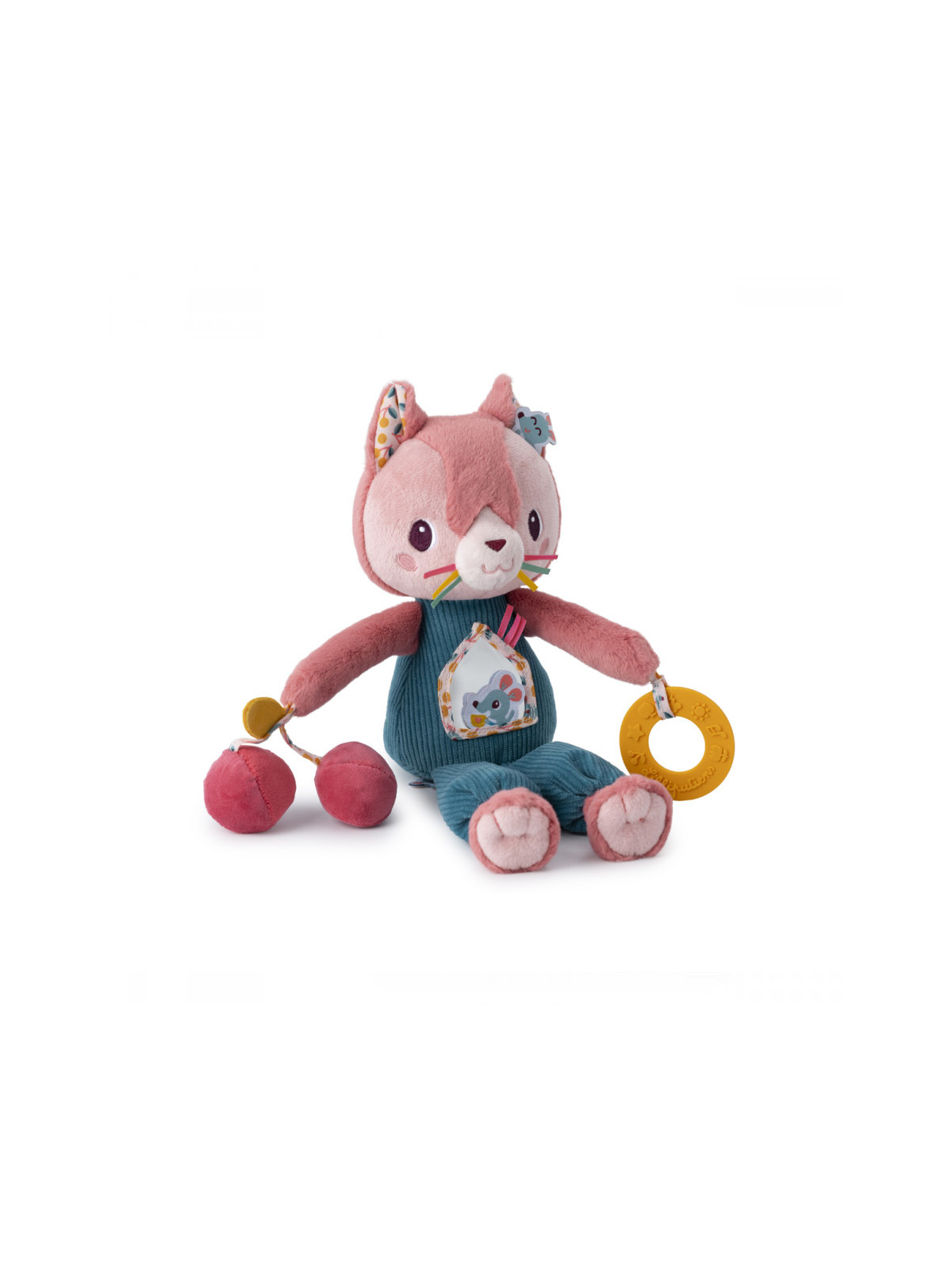 Peluche d'activités Jeanne le chat