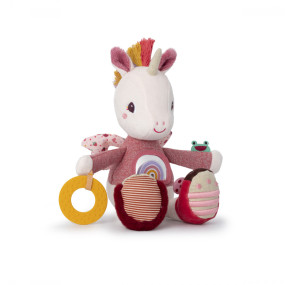 Peluche d'activités Lena la licorne