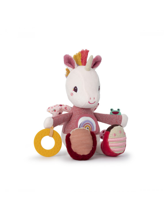 Peluche d'activités Lena la licorne