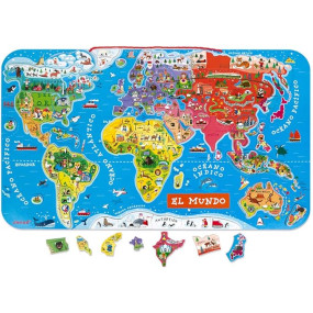 Puzzle le monde magnetique