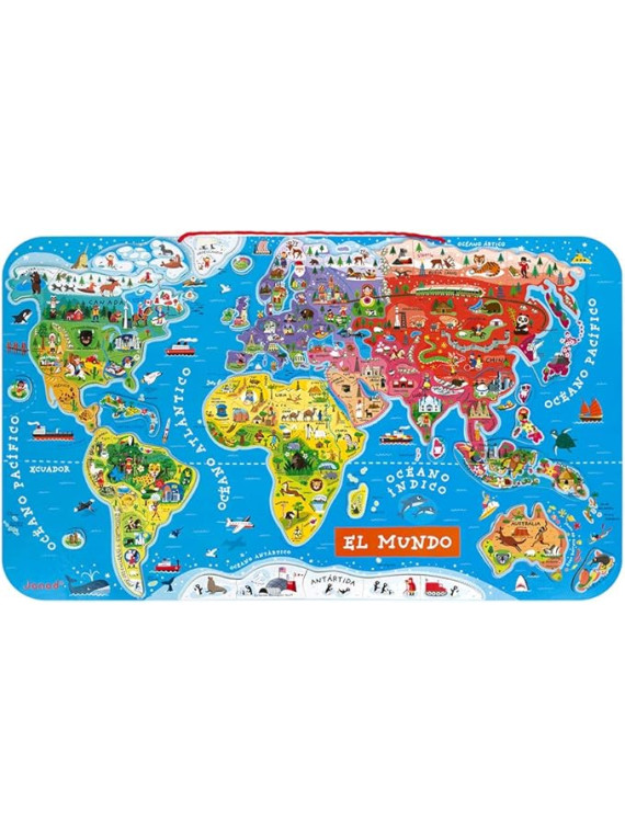 Puzzle le monde magnetique