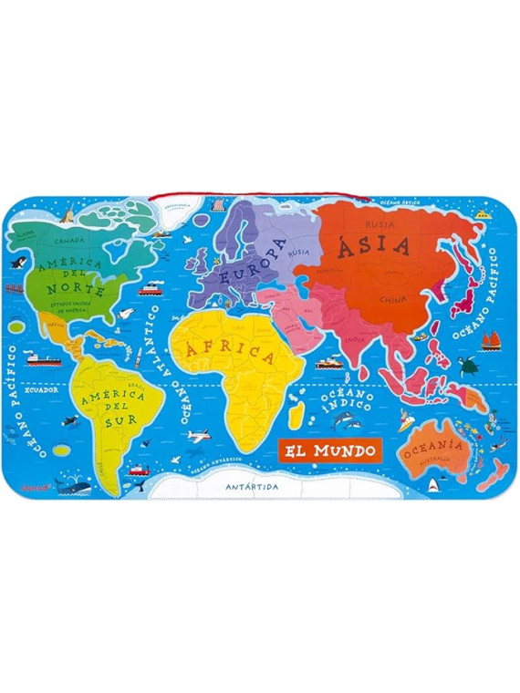 Puzzle le monde magnetique