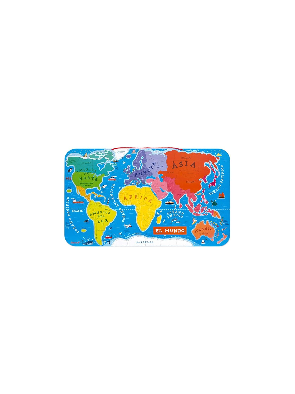 Puzzle le monde magnetique