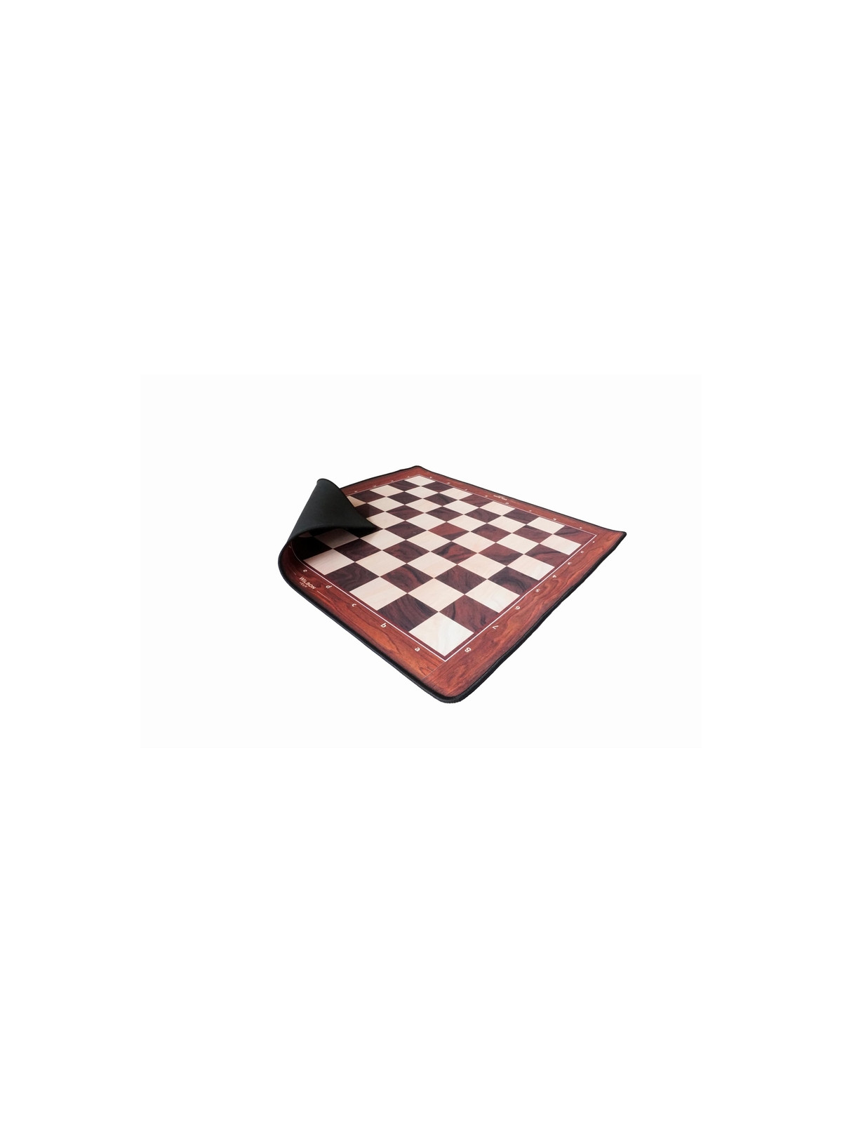 TAPIS ECHECS NEOPREN BOIS 50CM