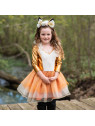 ROBE RENARD AVEC COIFFE - 5-6 ANS - GREAT PRETENDERS