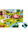 Puzzle Tactile de la Ferme 20 pièces