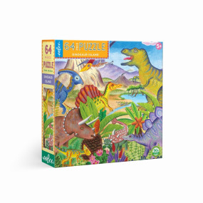 ILE DES DINOSAURES 64 PCS